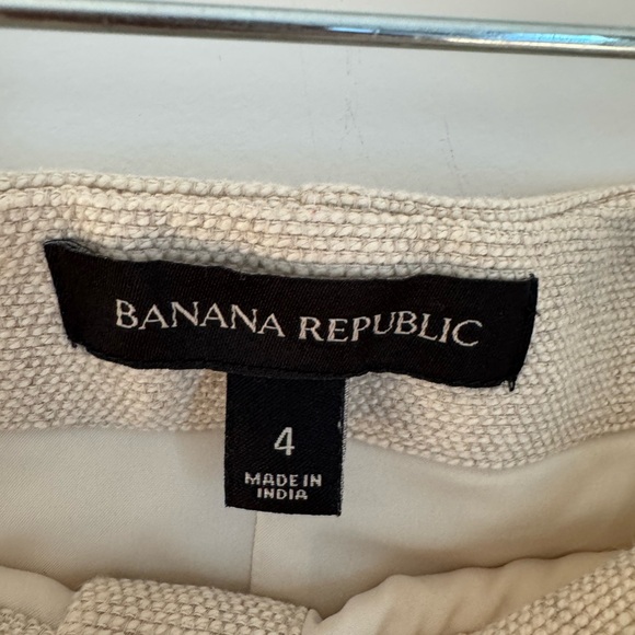 BANANA REPUBLIC Women’s Button Down Linen Skirt // Size 4 - Picture 5 of 6